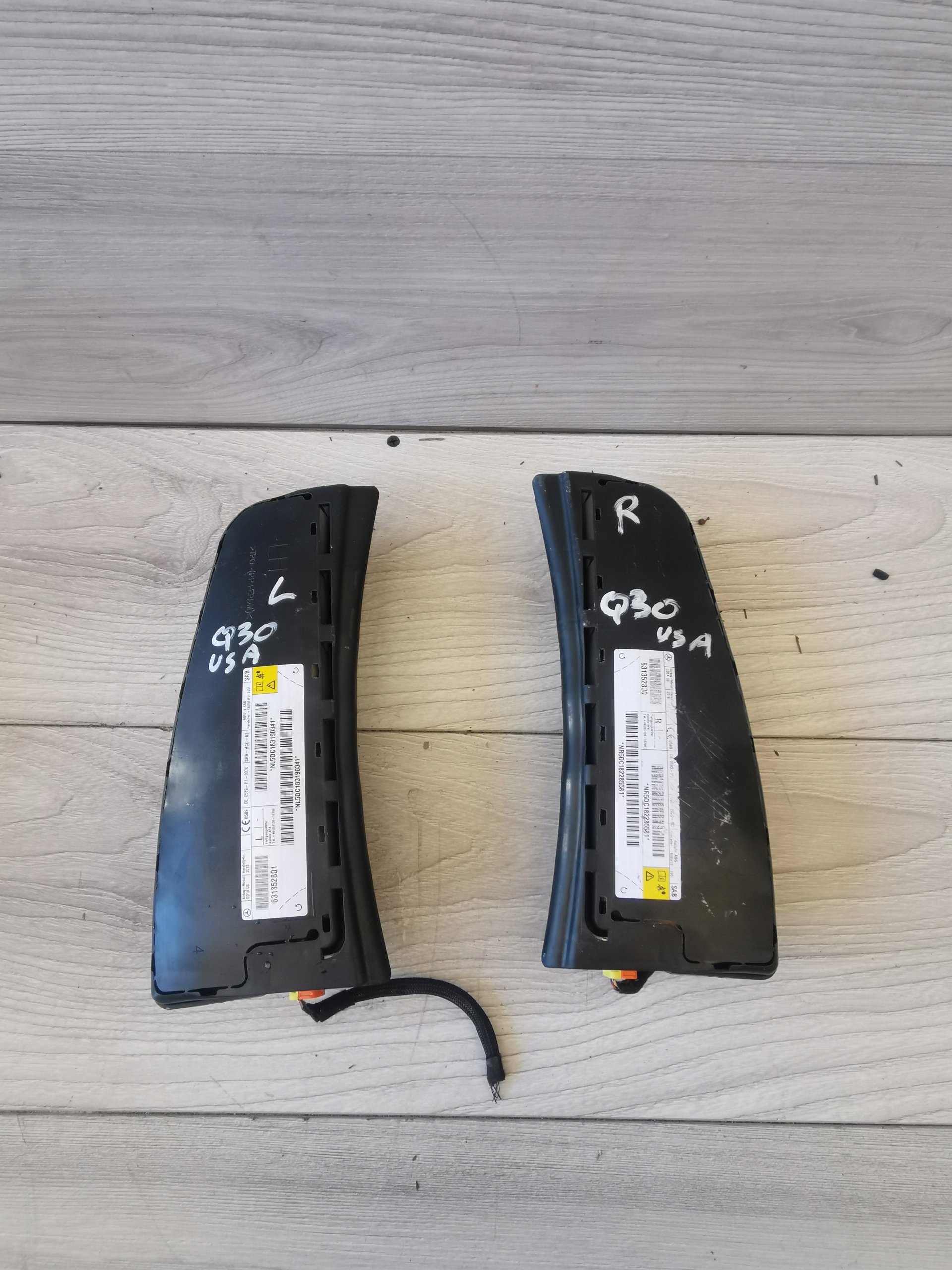 INFINITI Q30 QX30 PODUSZKA FOTELA LEWA USA