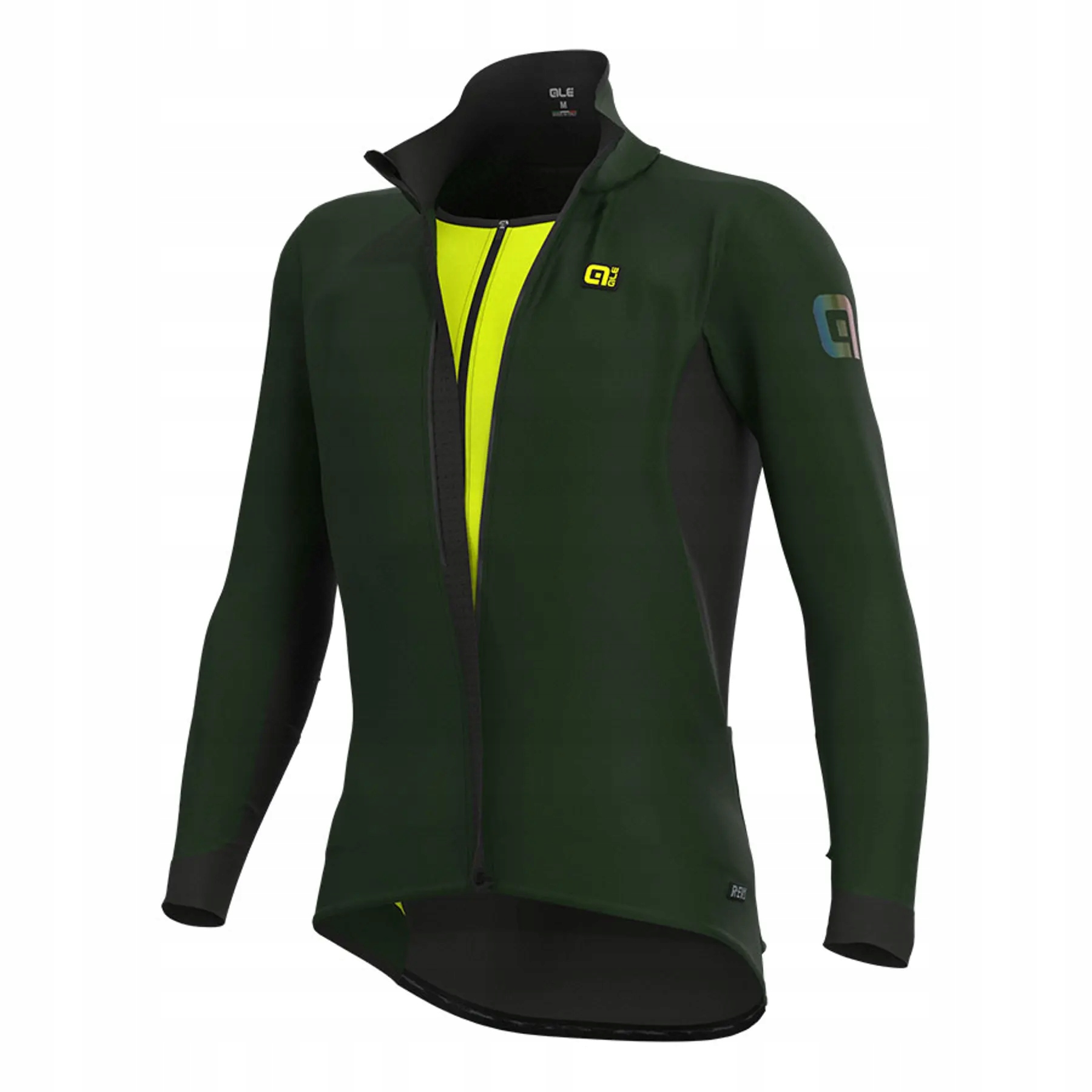 Cyklistická bunda Alé Cycling R-EV1 Future Warm vel. S pánská zelená Windtex
