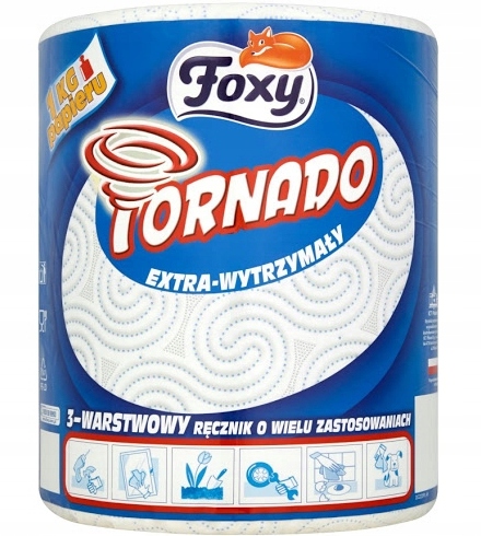 

Ręcznik Papierowy Foxy Tornado Wytrzymały