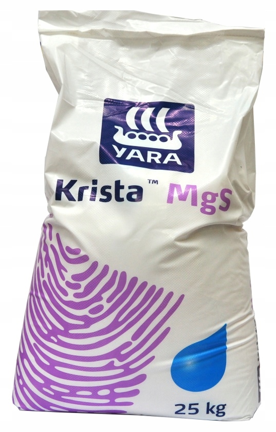 

Siarczan magnezu MgS 25kg Yara
