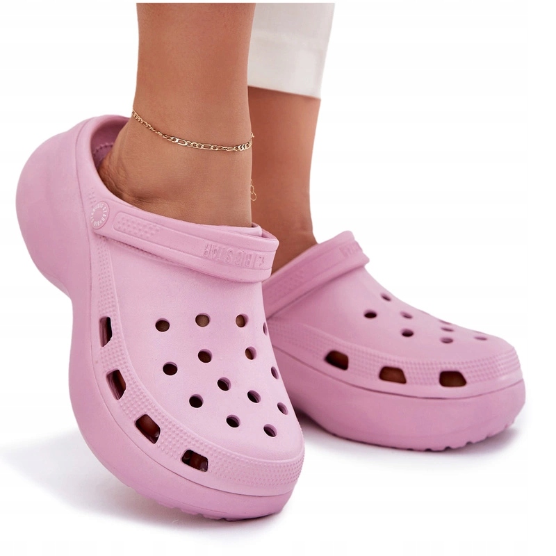 Nazouváky S Masivní Podrážkou Big Star RR274A120 Růžové 41