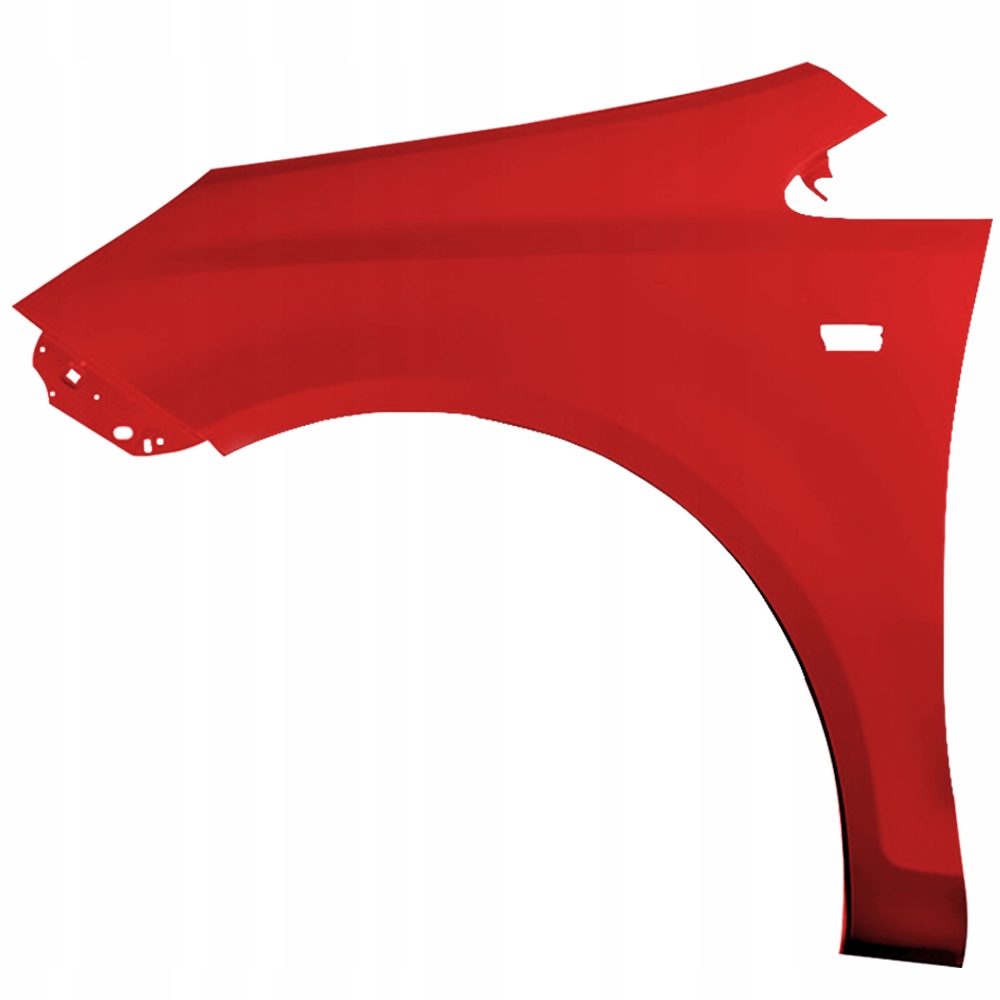 Blu Blatník Opel Corsa D Z547 levý červený 06-14 přední MagmaRot