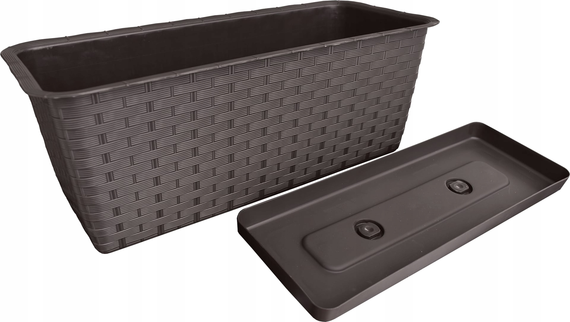 

Doniczka skrzynka balkonowa Ratolla 40cm+PODSTAWKA