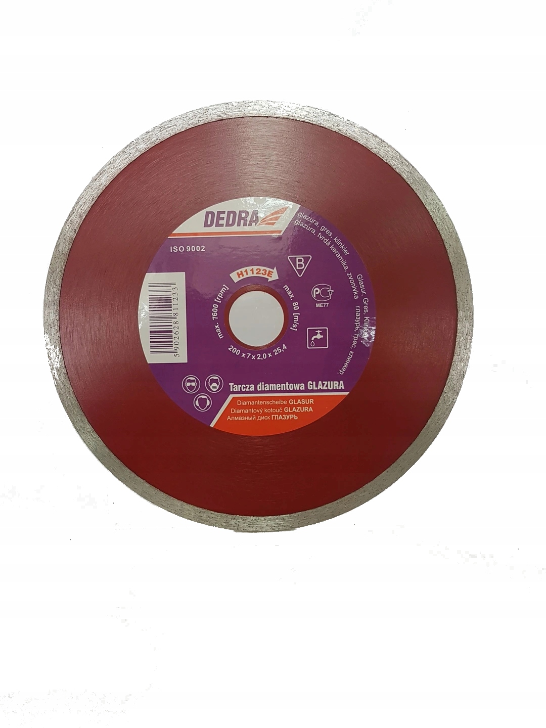 

Dedra Tarcza Diamentowa Ciągła 200mm H1123E