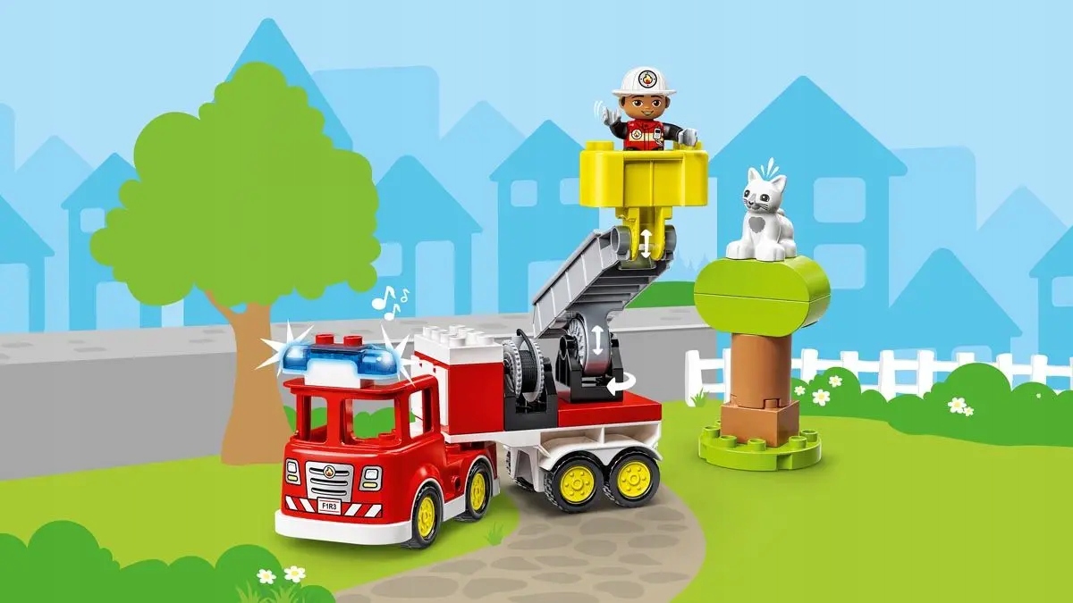 Klocki LEGO Duplo 10969 Wóz strażacki Numer produktu 10969