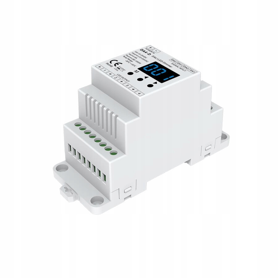 4-kanałowy ściemniacz Dali 4x5A 12-48VDC DA4-D