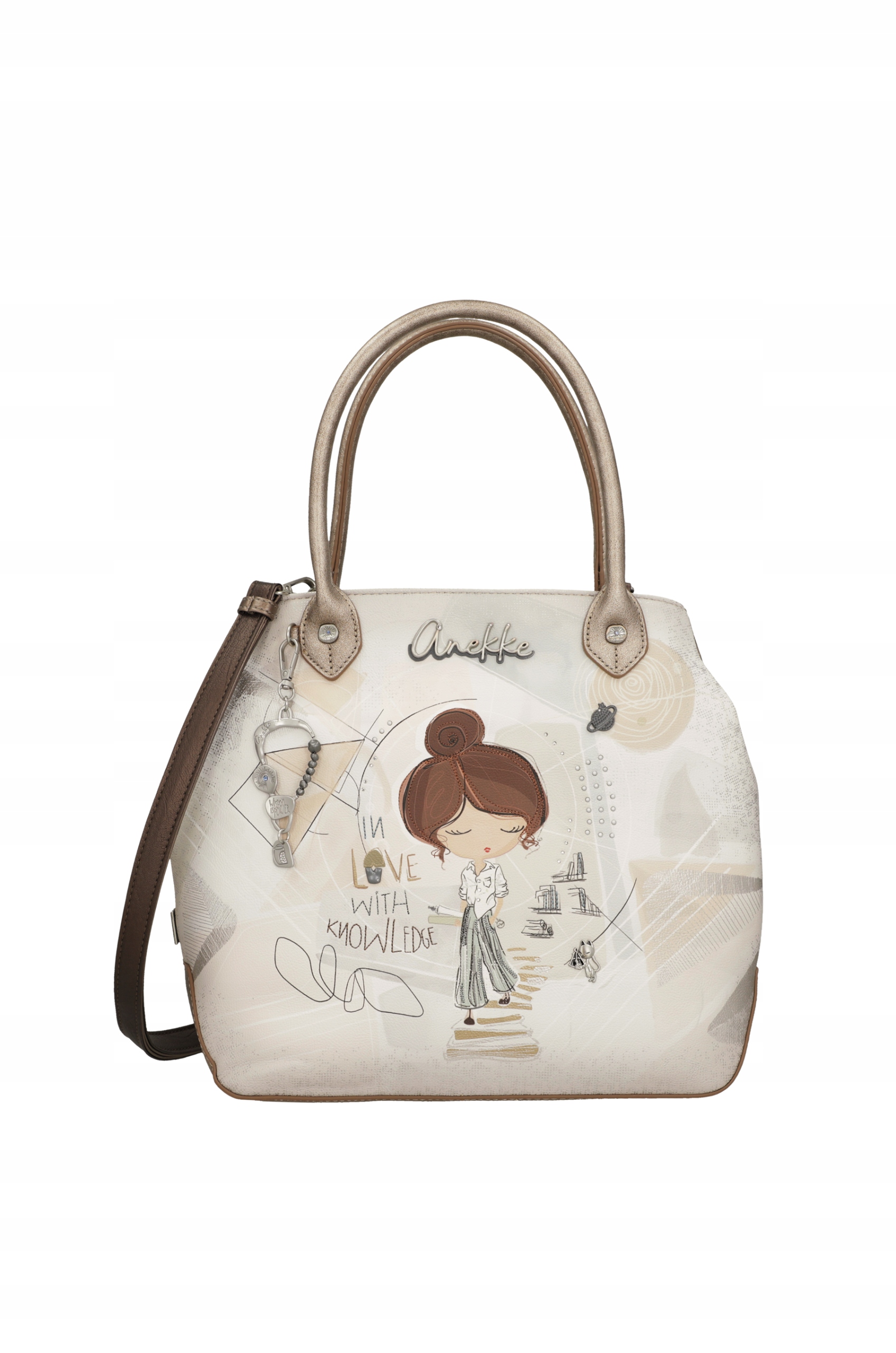 Anekke Sophia Velká nákupní taška A4 2 v 1