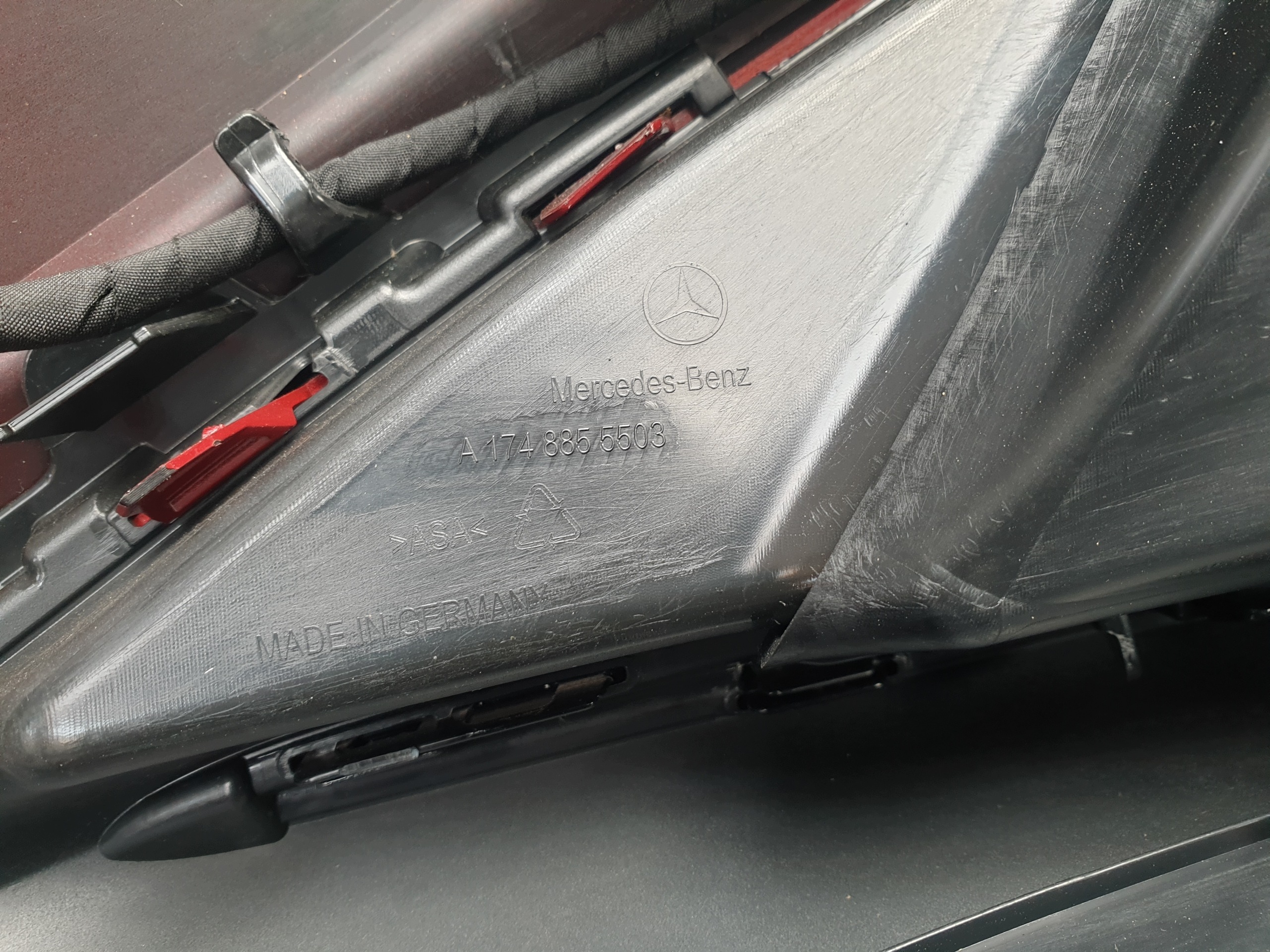 MERCEDES CLA W174 AMG 24- bumper front front PDC A1748855503