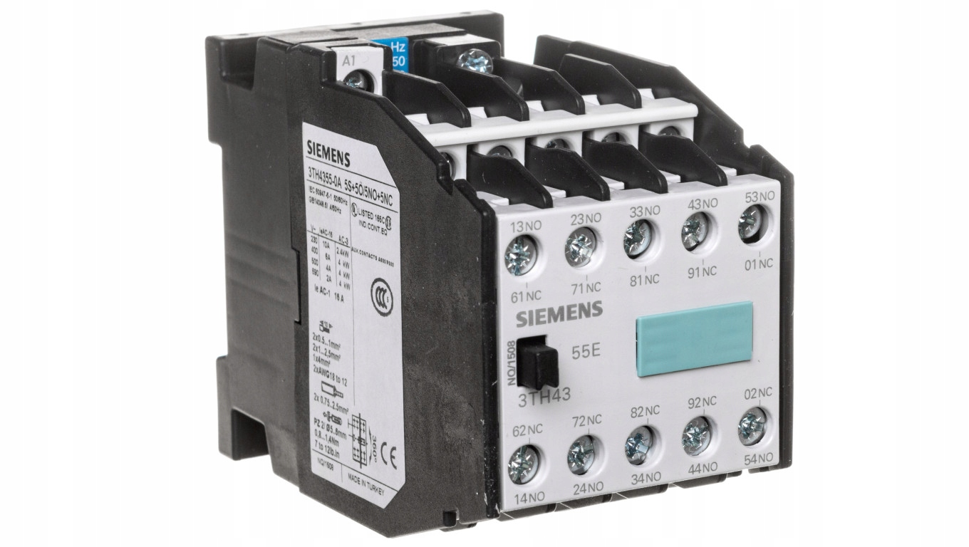 Pomocný stykač 6A 5Z 5R 230V Ac 3TH4355-0AP0 Siemens