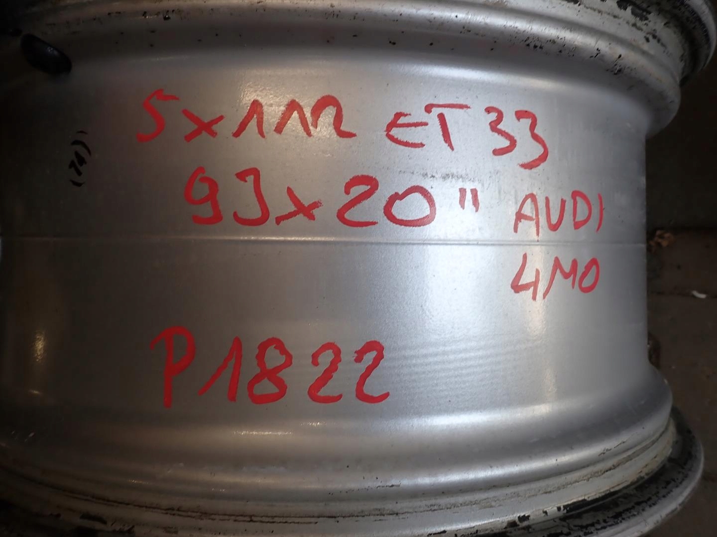 disk disk AUDI 4M0 5x112 ET33 9J 20" 4M0601025AE