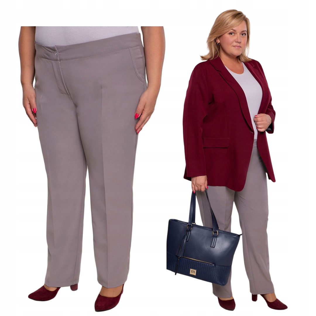 Dámské kalhoty v kant plus size barvě vel 48-64