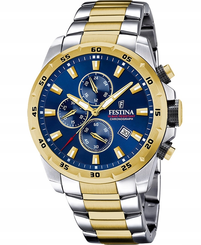 Pánské Hodinky Festina Timeless Chrono F20562/2 45,00 mm 10ATM