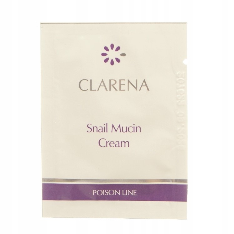 

Clarena Snail Mucin Cream 3 ml ze śluzem ślimaka