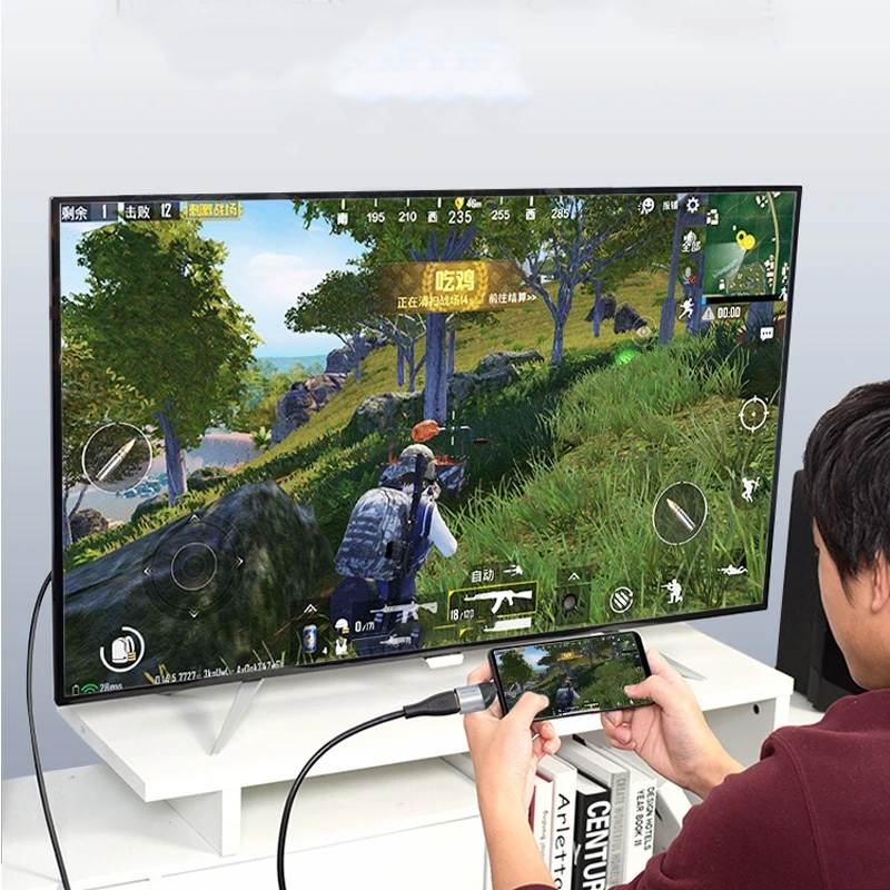 ADAPTER USB-C 3.1 DO DISPLAYPORT 1.4 4K 144HZ 8K 60HZ TYP C DP KONWERTER V1 Marka Smart-Tel