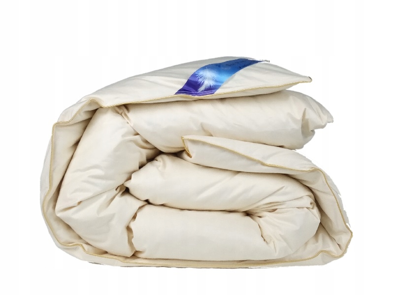 

Kołdra puchowa 160x200 antyalergiczna 3kg kremowa