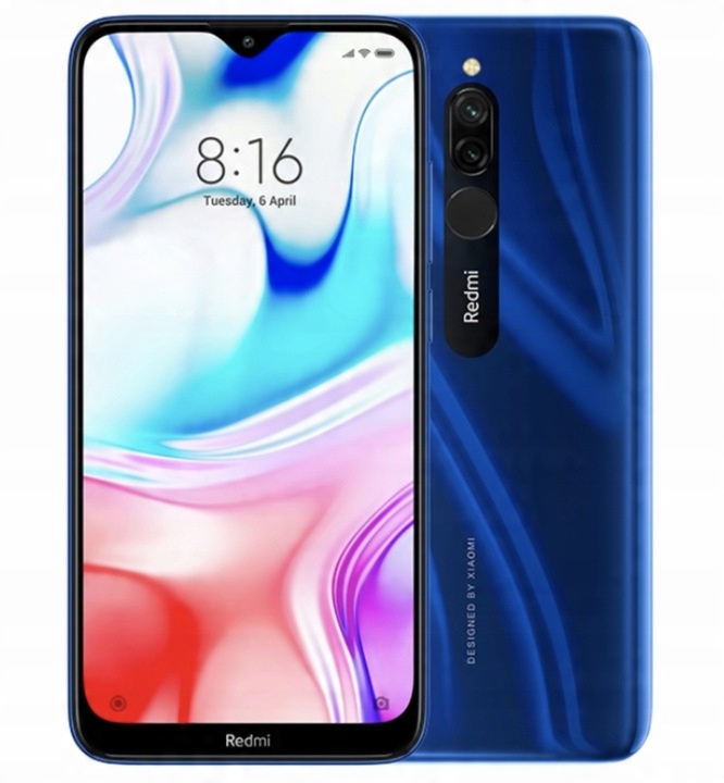 

Smartfon Xiaomi Redmi 8 4/64GB niebieski