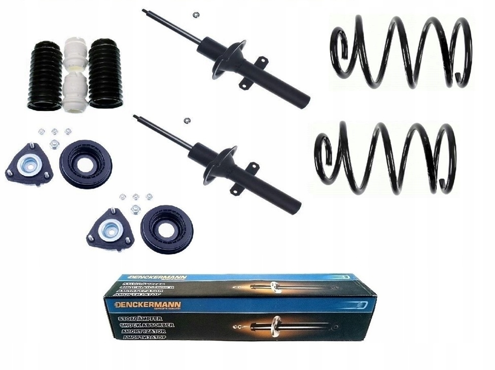 Tlumiče Pružiny Polštáře Transit 2006- Přední Sada Fwd