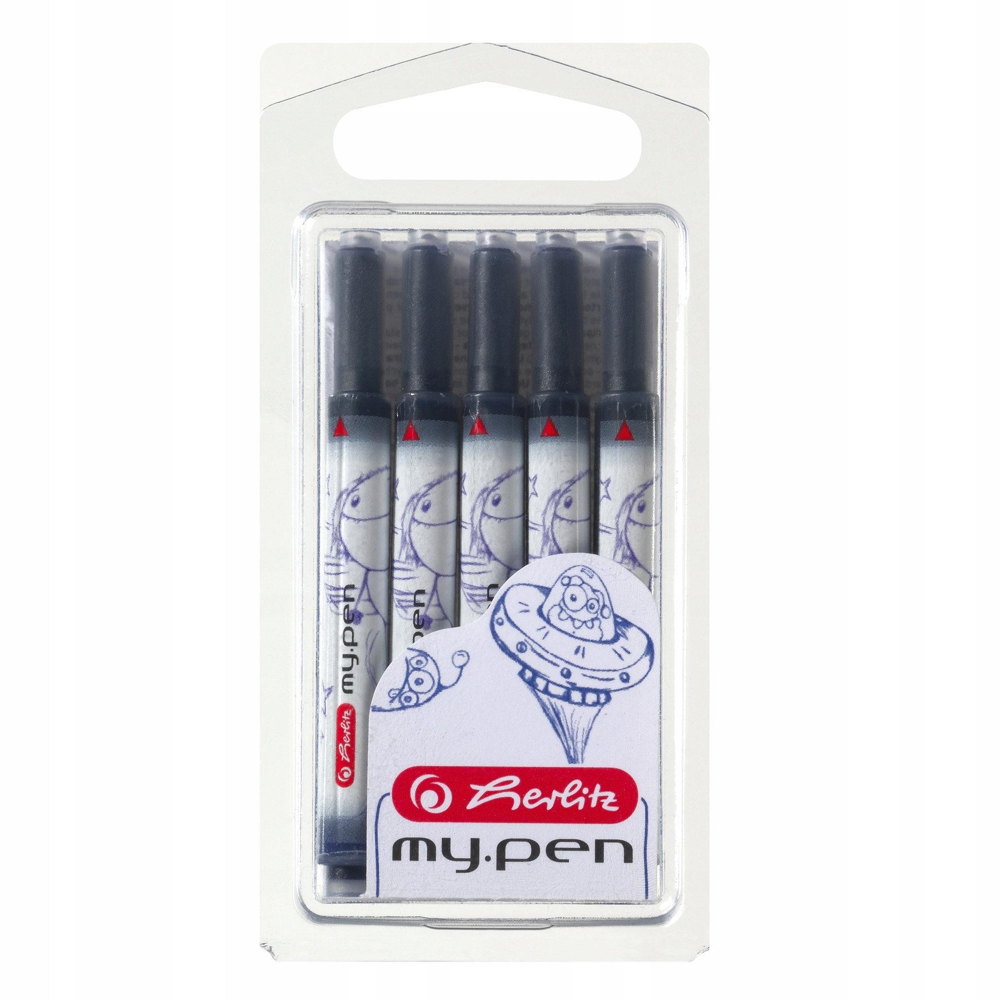 

Naboje do piór wiecznych Herlitz my.pen 5 szt