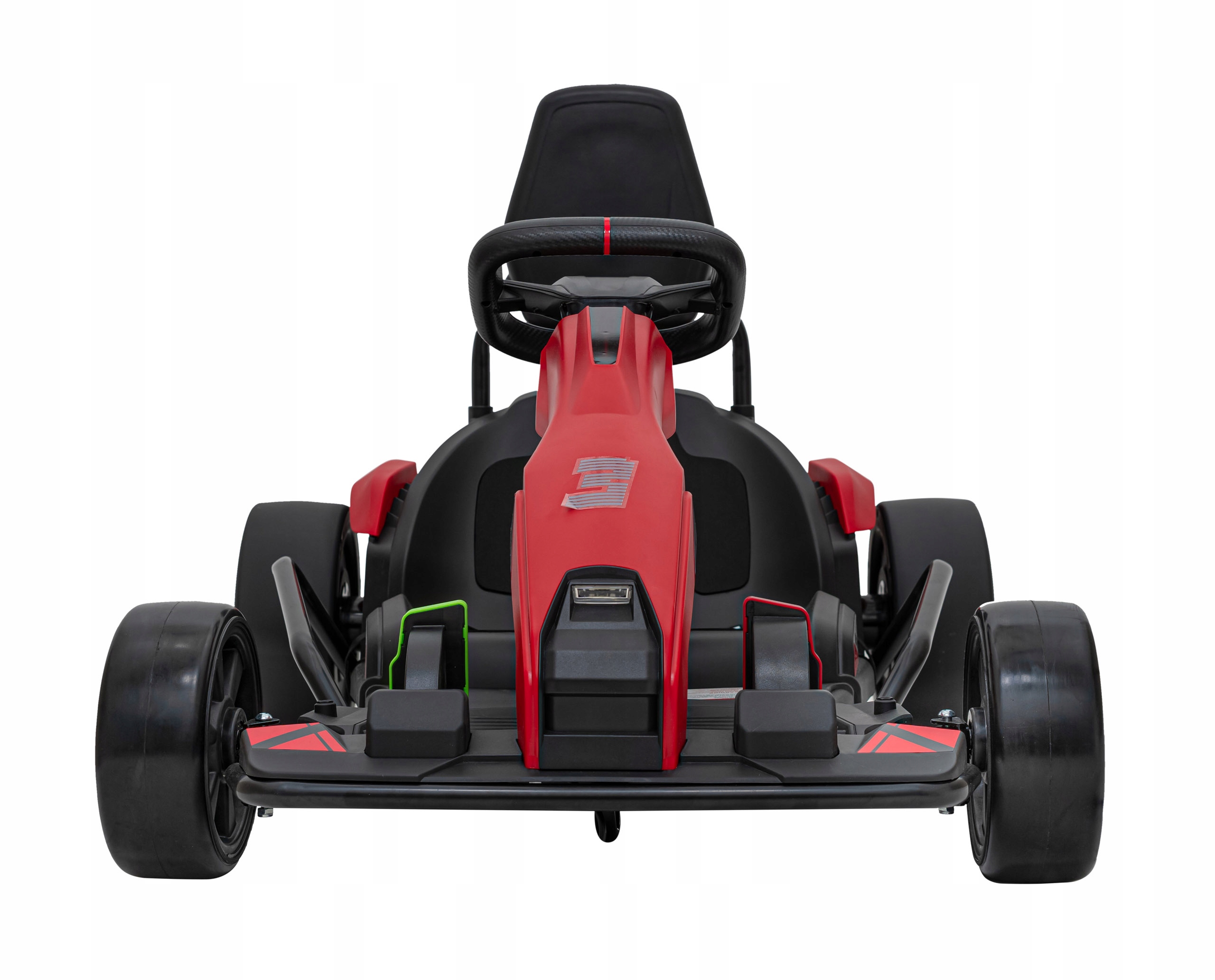 Gokart Fast 3 Drift na akumulator dla dzieci Czerwony Funkcja driftu Radio