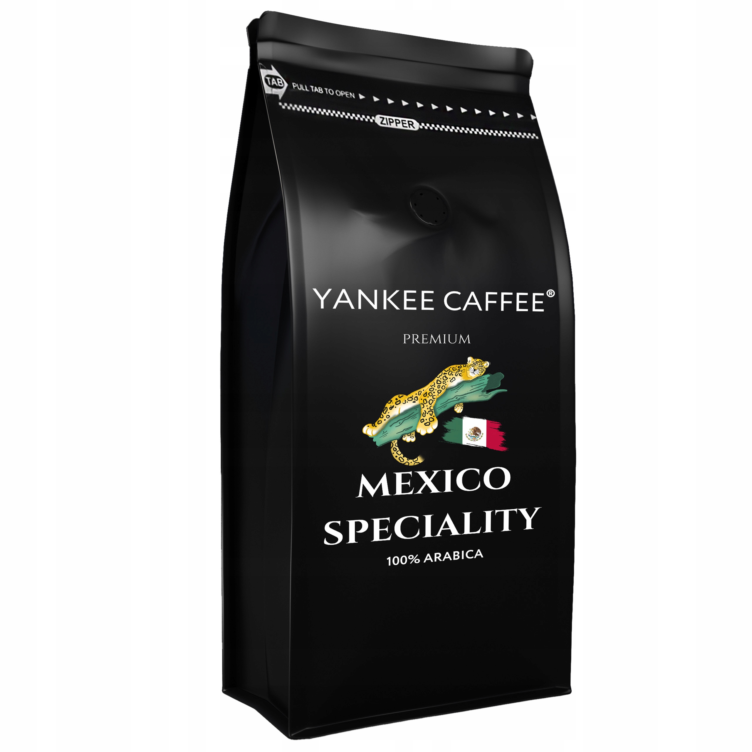 Levně Káva zrnková 1 kg Arabica Mexiko Speciality vypalovaná standardem Sca