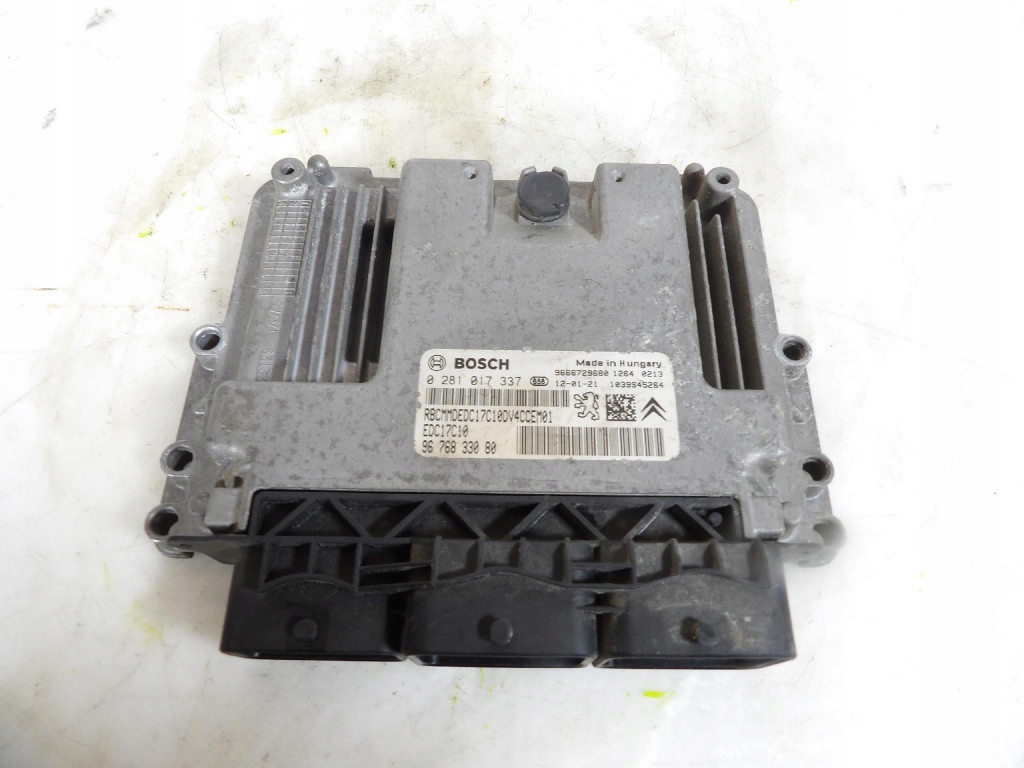 CITROEN C 3 1.4HDI control unit of the engine 9676833080