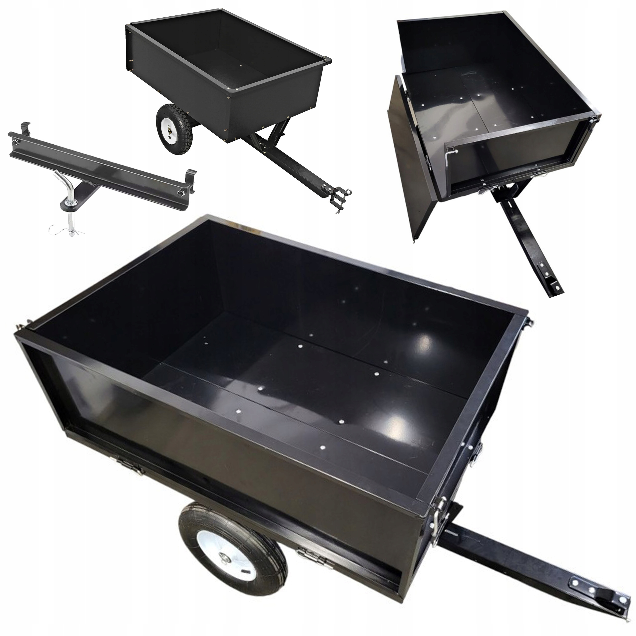 TRAKTOR OGRODOWY STIGA 2 CYLINDRY DUŻY KOSZ 240L 18KM GRATIS +PRZYCZEPKA XL Sposób mocowania kół łożyska kulkowe