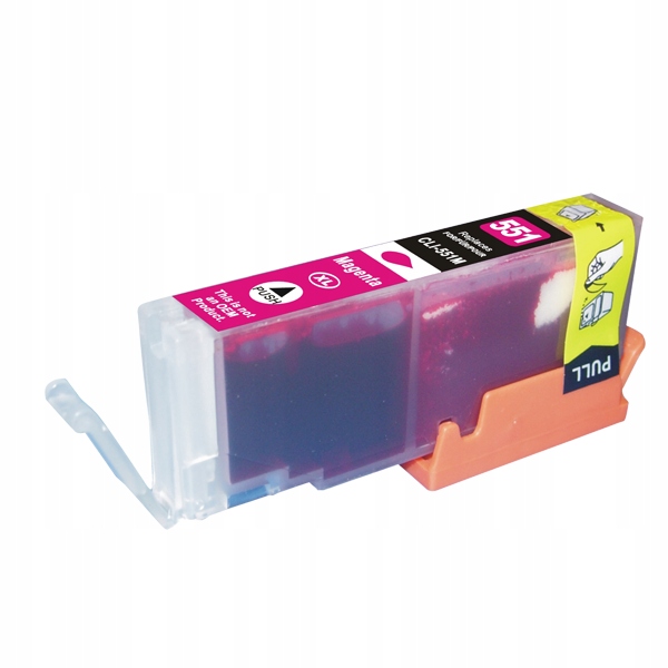 Tusz Zamienny do Canon CLI-551MXL iP7200, iP8750, MG5450, MG6350 czerwony