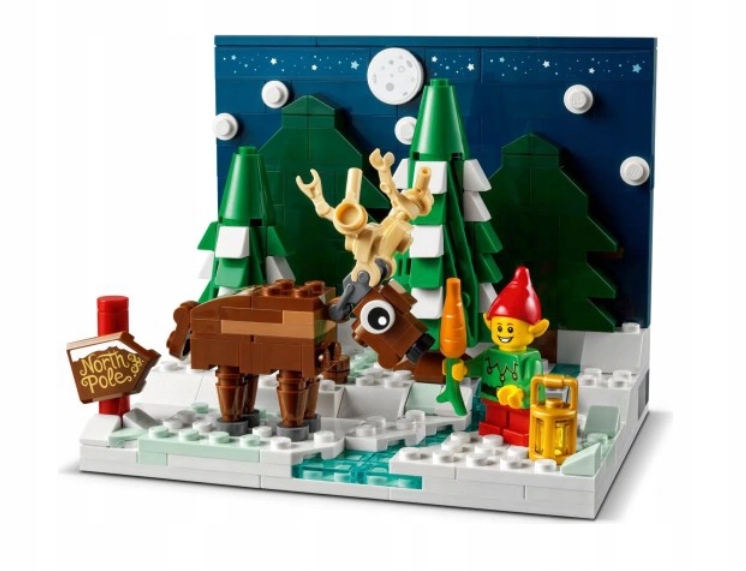 LEGO 40484 PODWÓRKO ŚWIĘTEGO MIKOŁAJA Marka LEGO