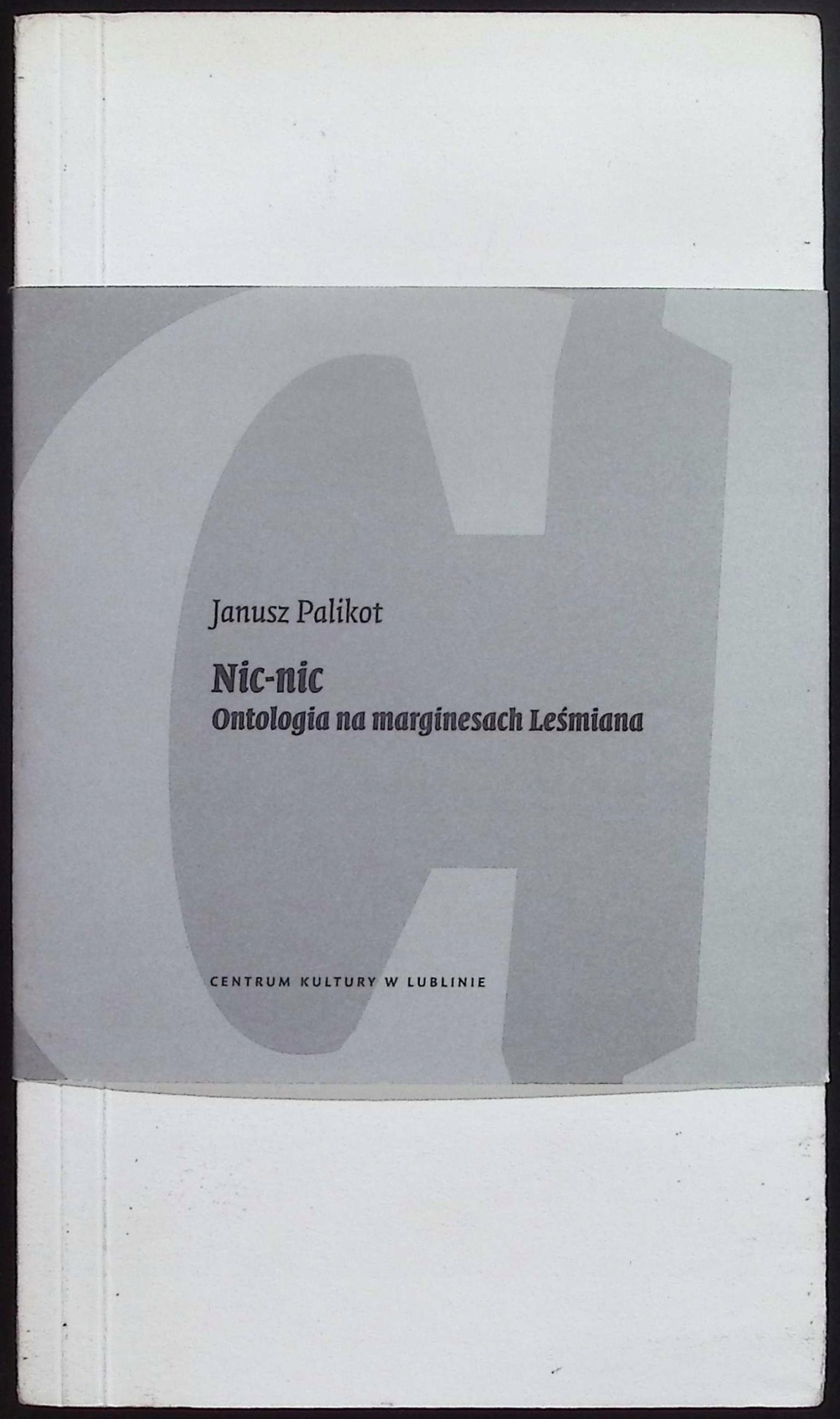 Nic-nic Ontologia na marginesach Leśmiana
