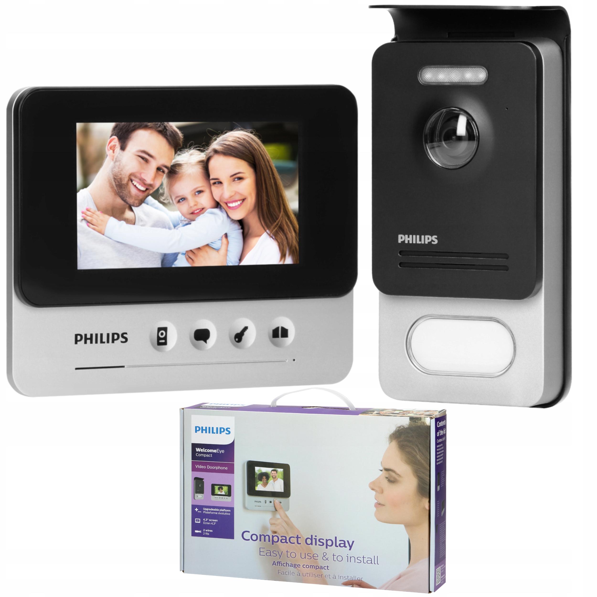 

Wideodomofon Video Domofon Philips Furtka Brama