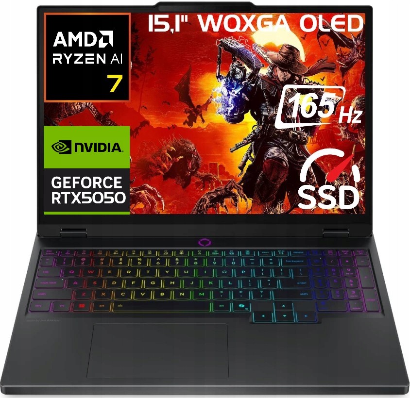 Lenovo Legion 5 R7 Ai 260 16GB 512PCie RTX5050 15,1