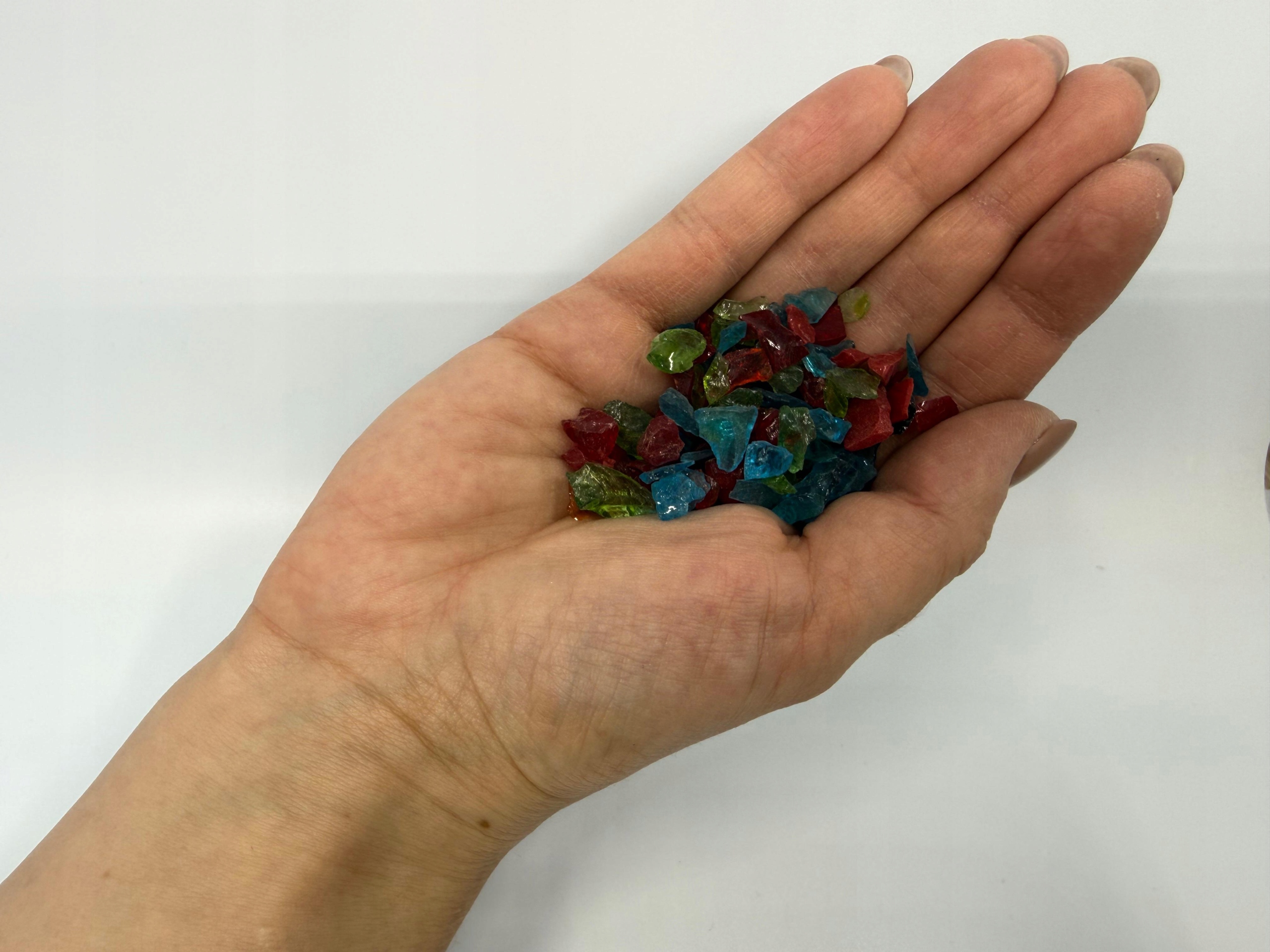 Sklo mix farieb dekorácia interiéru a záhrady Garden Grit (98) 10 kg