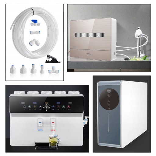 15M WĄŻ DOPROWADZAJĄCY WODĘ DO LODÓWKI ZESTAW Kolor dominujący biały