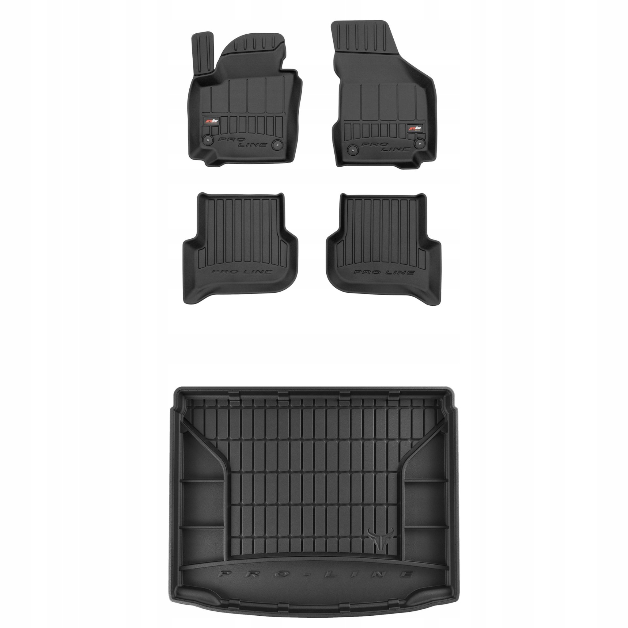 Sada gumových kobercov a rohoží pre Vw Golf Plus