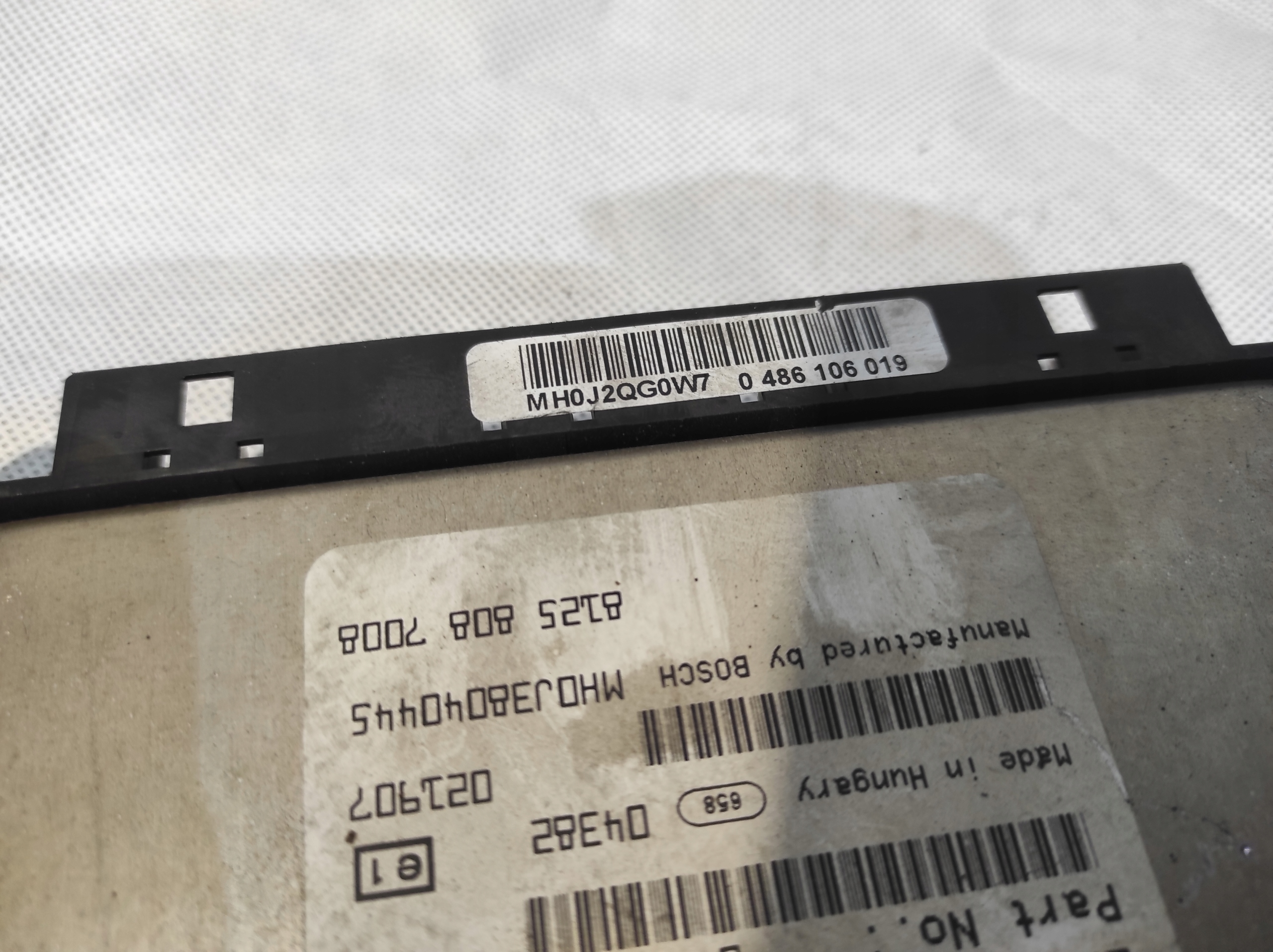module control unit computer MAN 81258087008 0486106019A KNORR-BREMSE