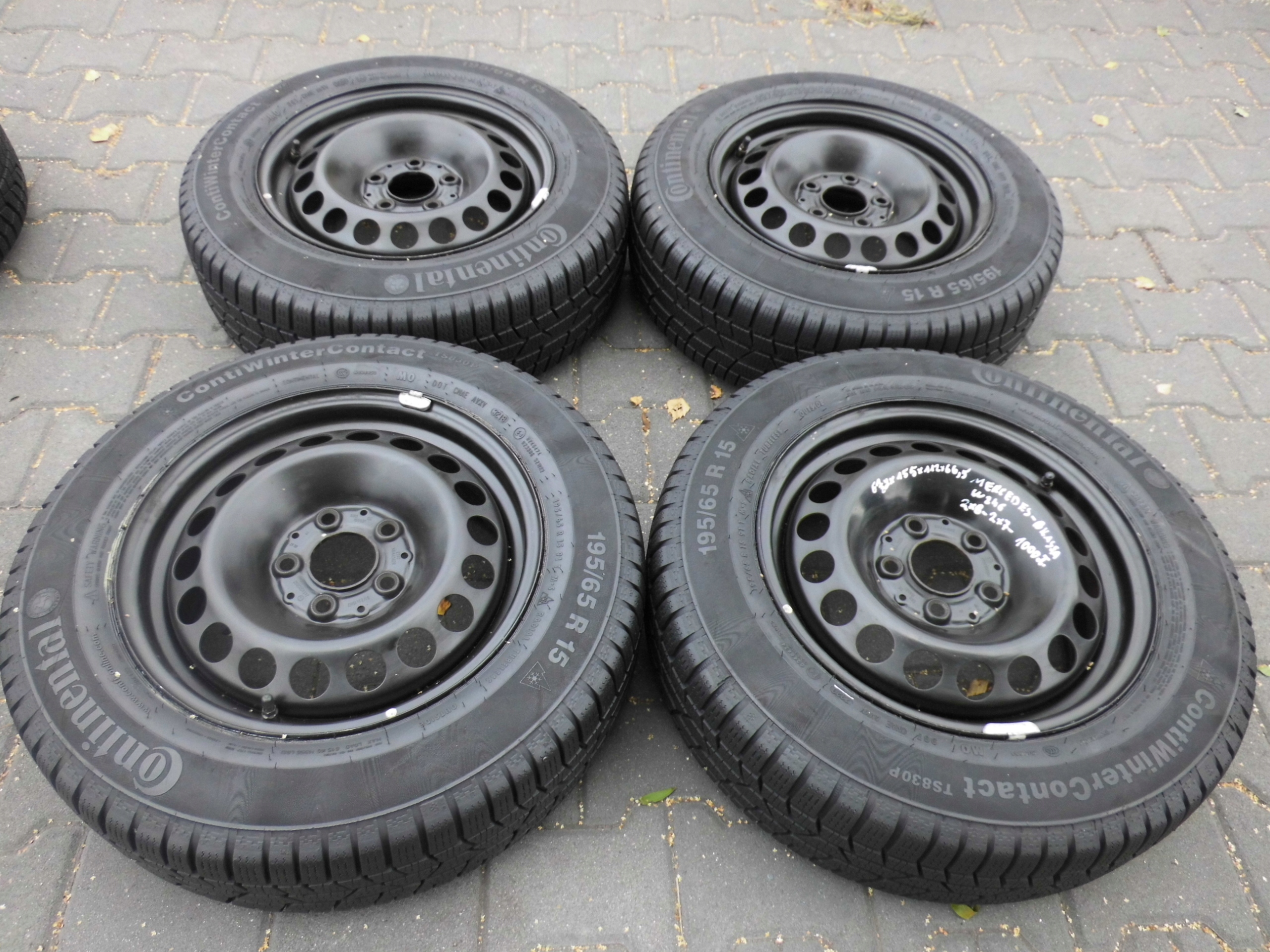 КОЛЕСА MERCEDES B КЛАС W246 5x112 Et47 15''