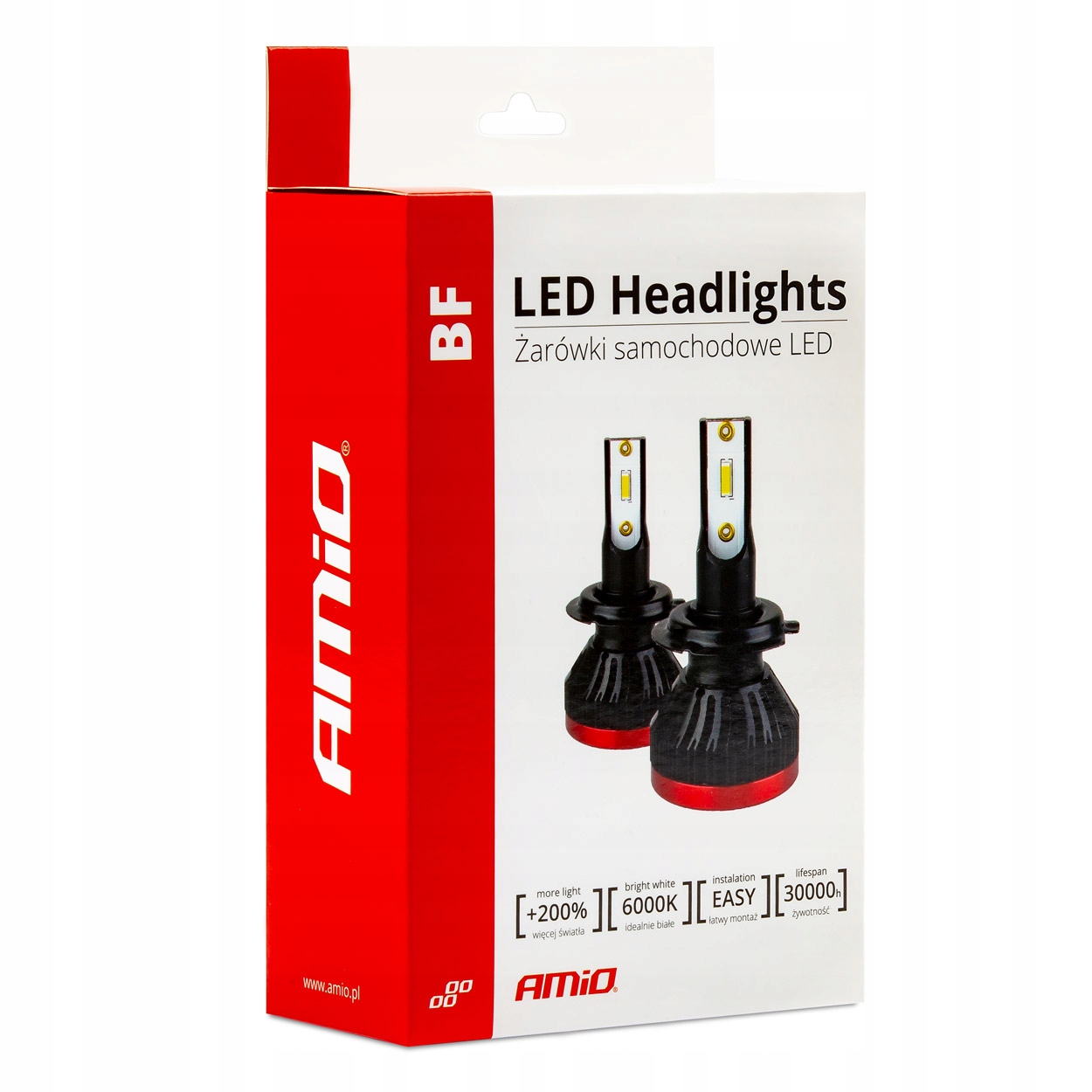ŻARÓWKA ŻARÓWKI SAMOCHODOWE LED HB3 9005 6000K Trwałość 30000 h