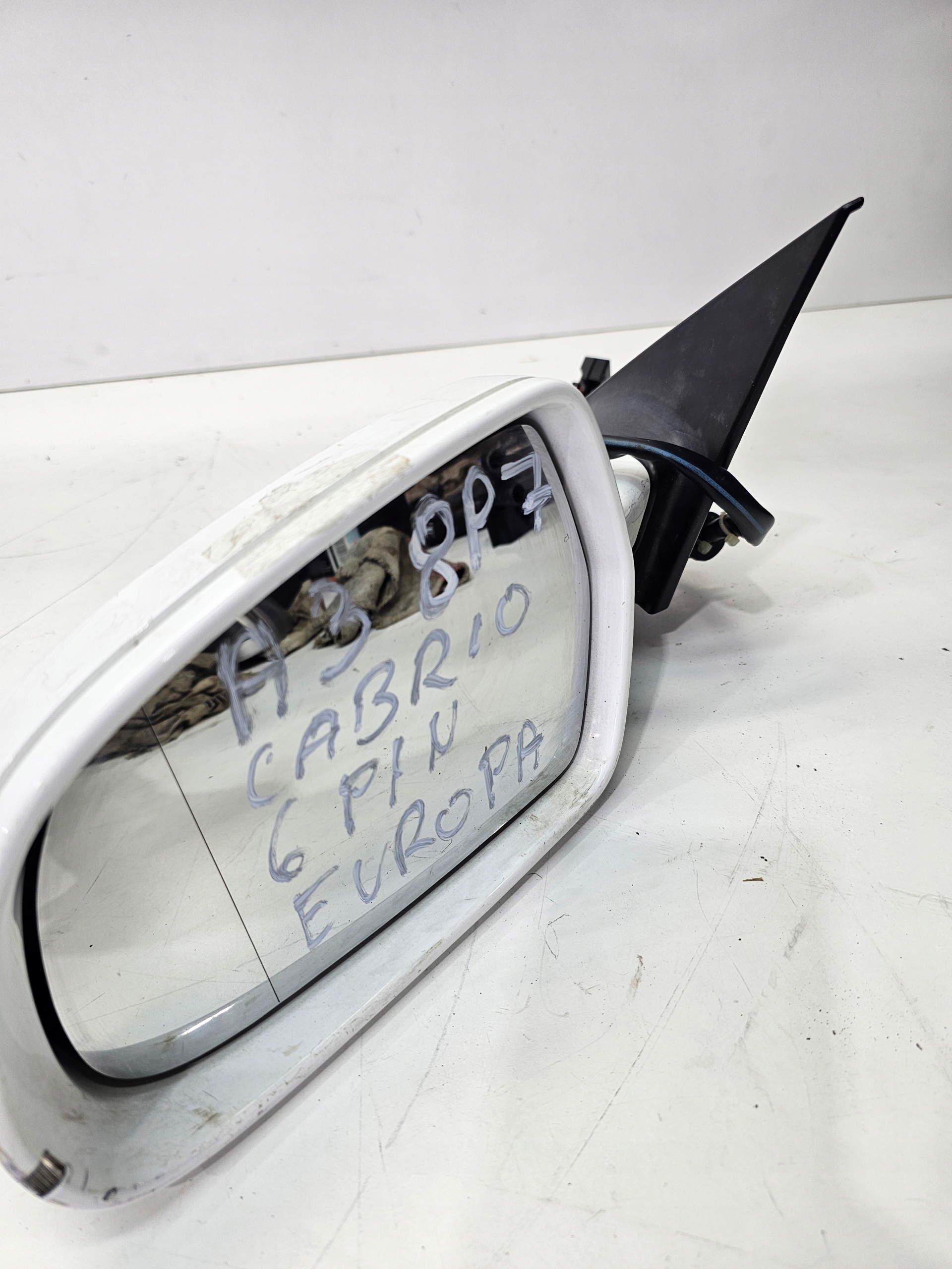 mirror left left front AUDI A3 8P CABRIO LY9C 6 PIN 8P7 EUROPA