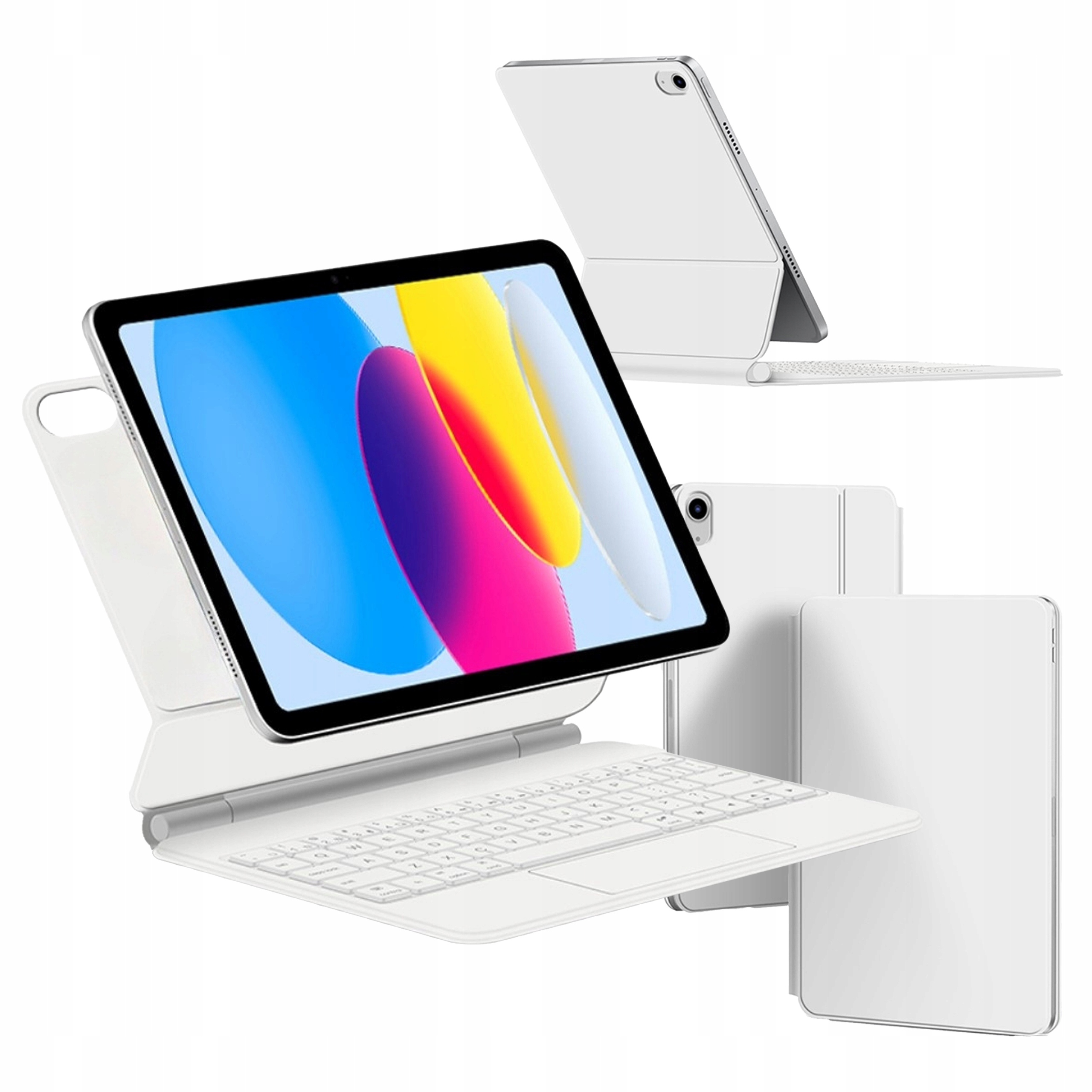 Magnetické Pouzdro S Klávesnicí Touchpad Pro Ipad 10.9" 10 Gen Ipad 11" 11 Gen