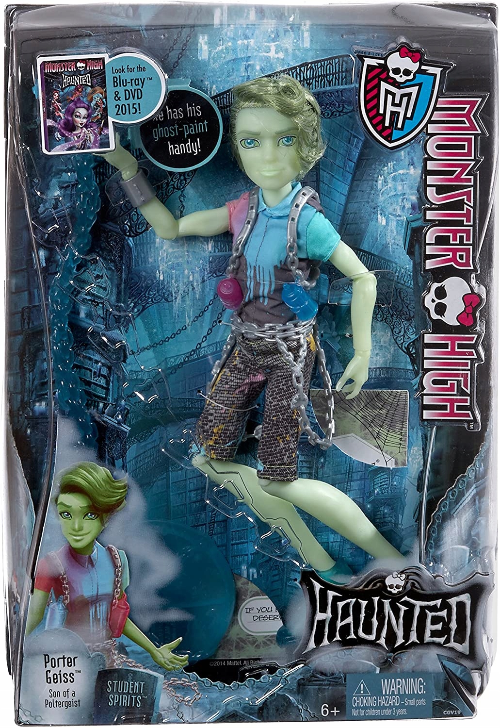 

Monster High Lalka Porter Geiss CDC34/CGV19