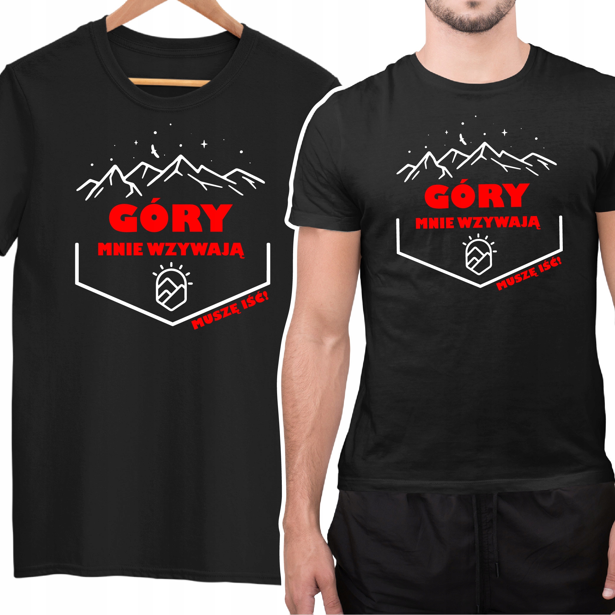 

Koszulka Dla Podróżnika Kocham Góry Mnie Wzywają