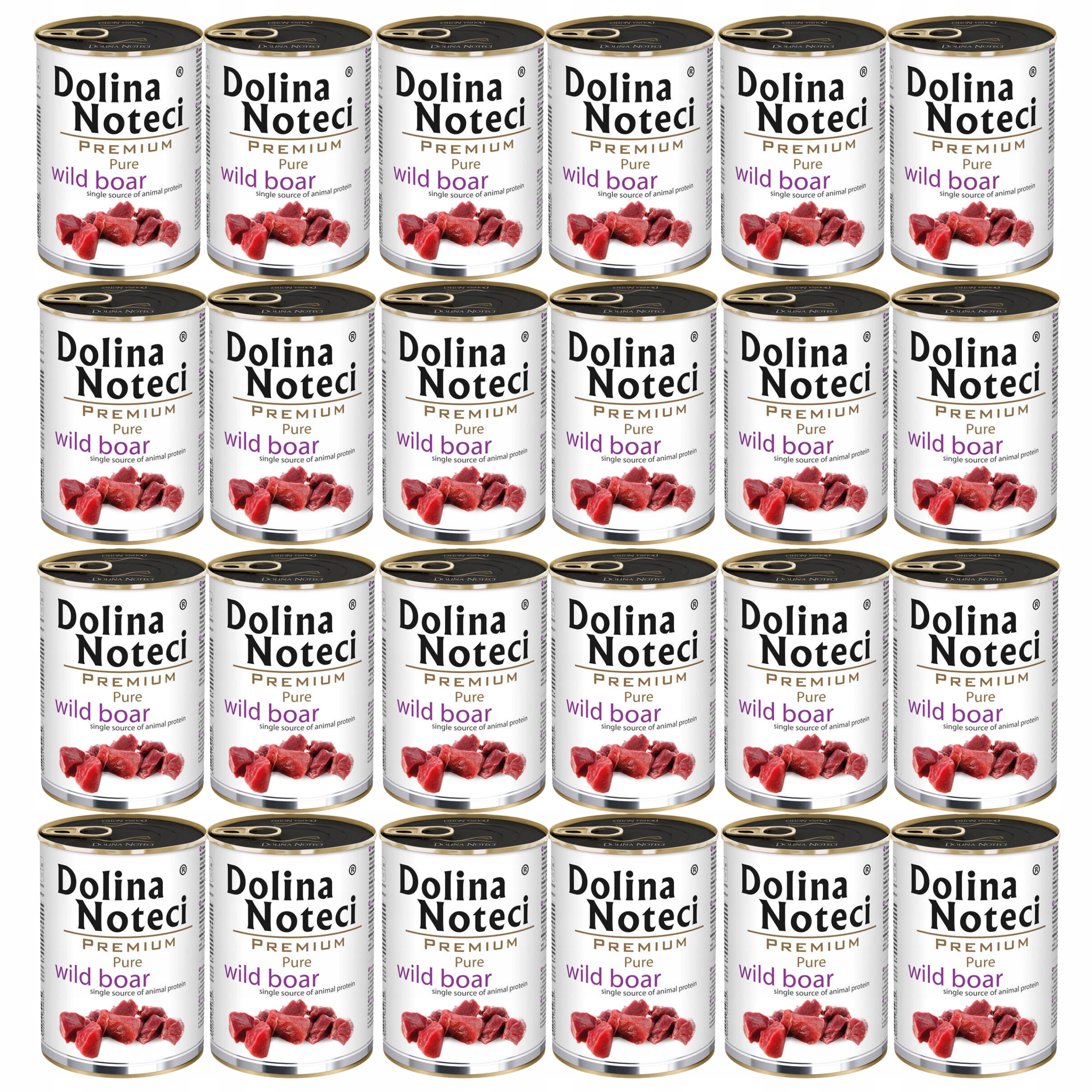 Dolina Noteci Premium Pure krmivo pro psy a divočáky 24 x 400 g