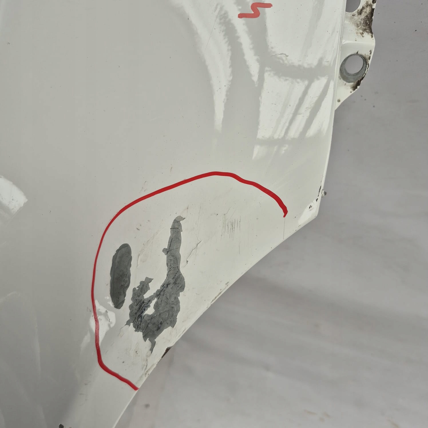 AUDI A3 II 2 8P LIFT 08-13 fender front front right