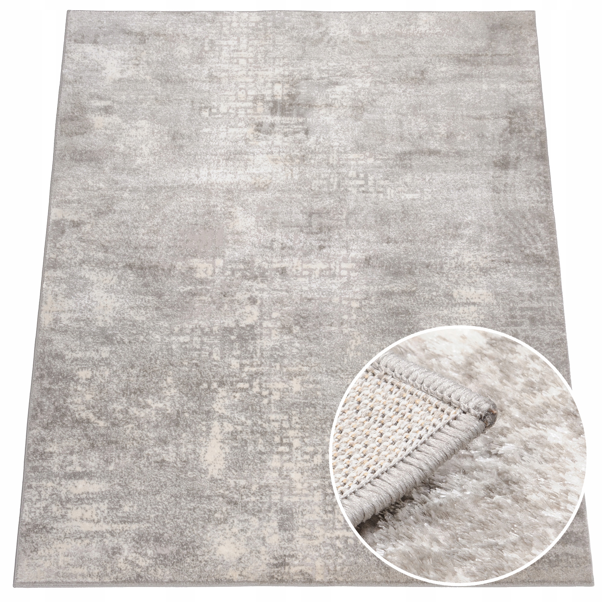 

Dywan Modny Boho Połysk 120x160 Przecierka Szary