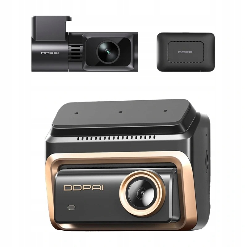 Kamera Automobilová Ddpai Z90 Master Dual 4K Sony Starvis Gps Přední Zadní Gnss