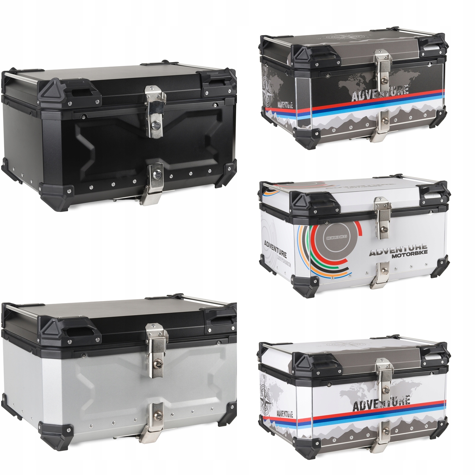 Hliníkový Centrální Kufr Kawasaki Versys 650 65 L