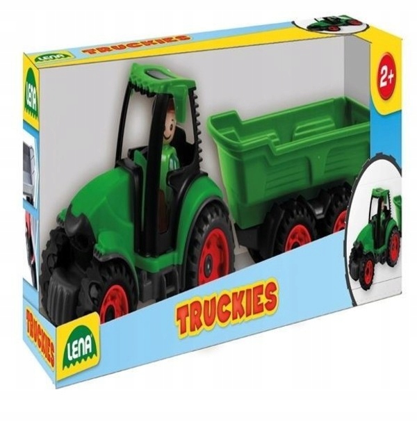 

Lena Truckies Traktor z przyczepa 38 cm