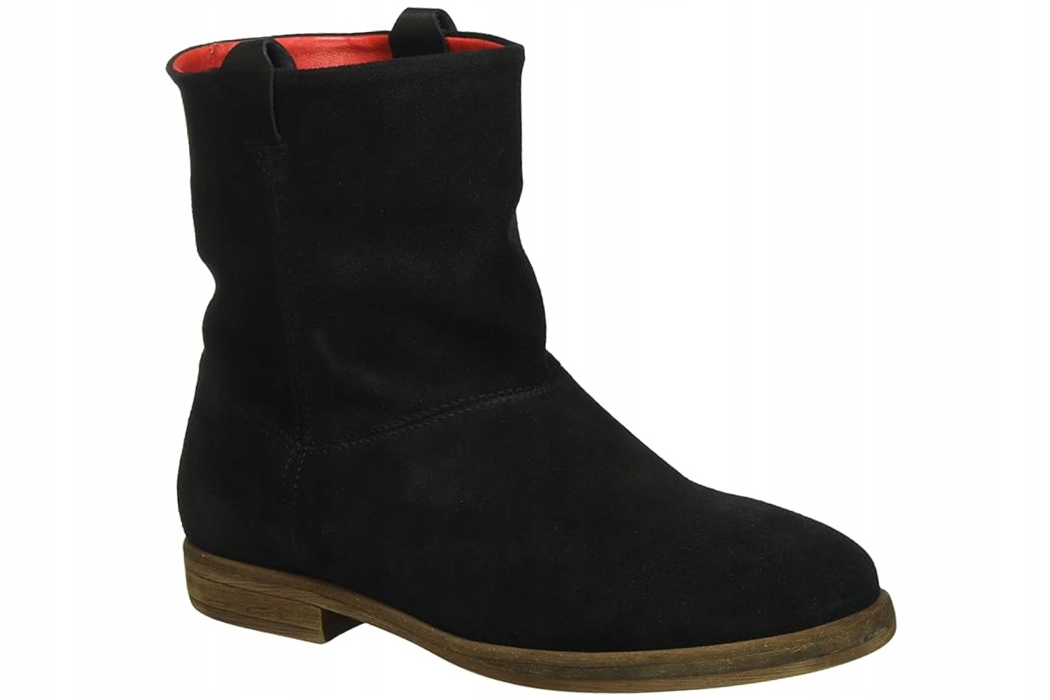 Dámské kožené boty z přírodní semišové kůže Liebeskind černé vel. 38