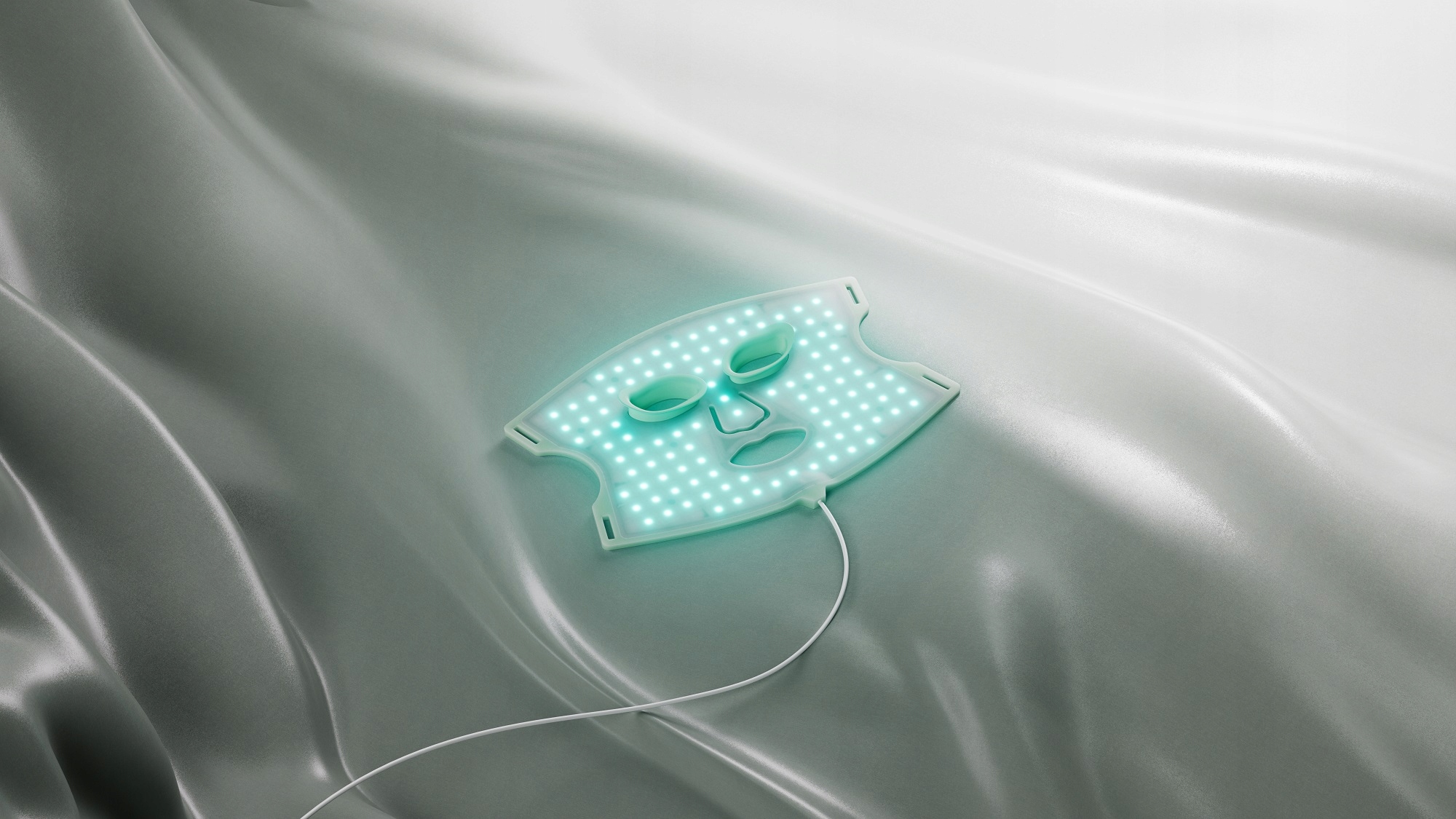 NANOLEAF LIGHT THERAPY FACE MASK - MASKA DO TERAPII FOTONOWEJ ŚWIATŁEM LED Zasilanie akumulatorowe