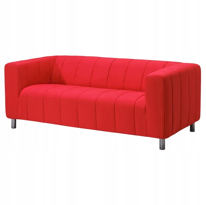Ikea Klippan Pokrytie 2-miestnej pohovky, Langban jasne červený